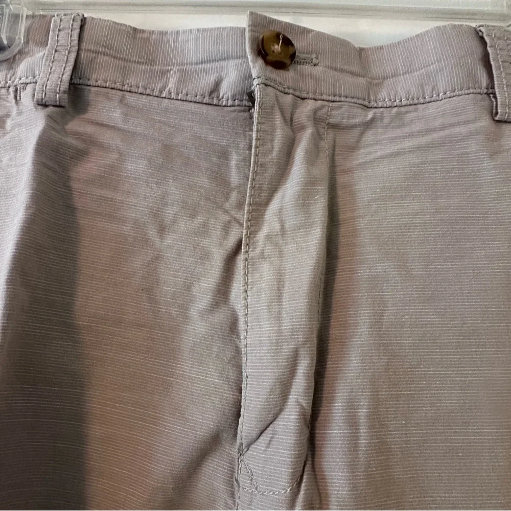 Tommy Hilfiger Gray Flat Front Shorts - Picture 2 of 8